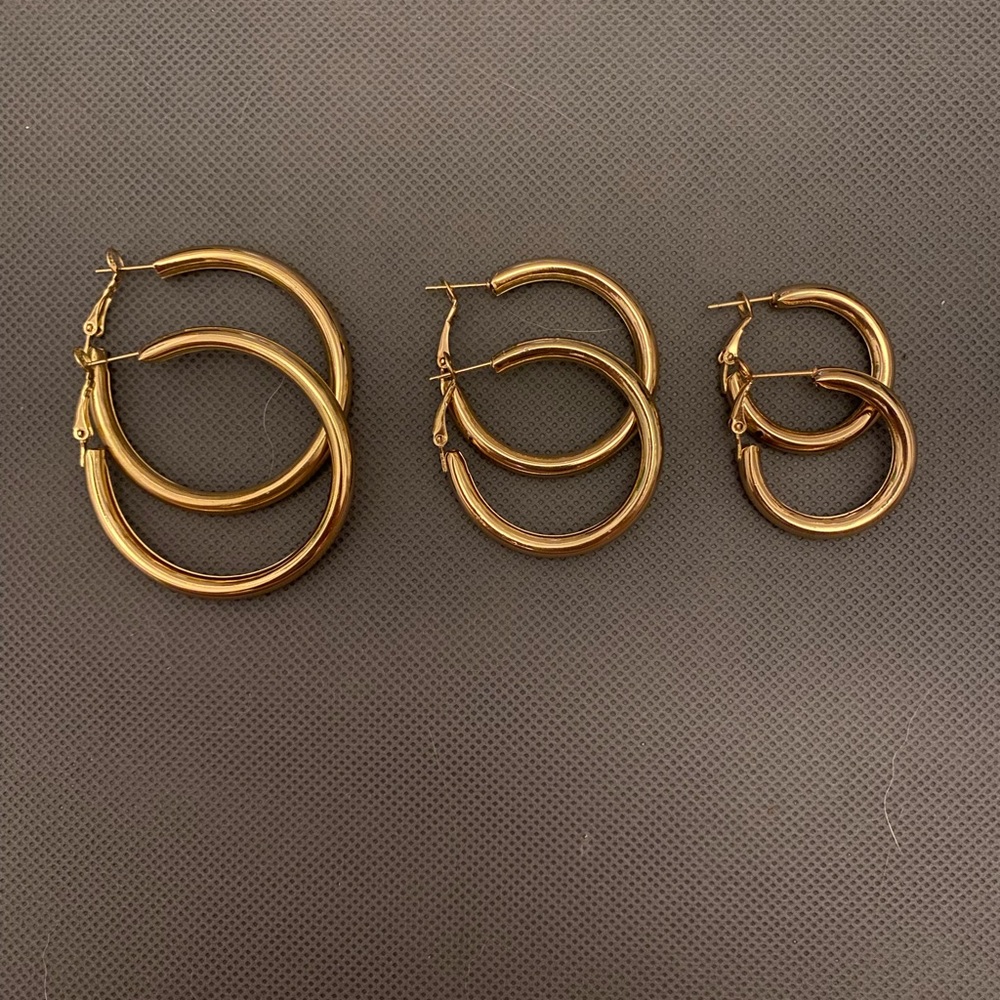 Gold hoops